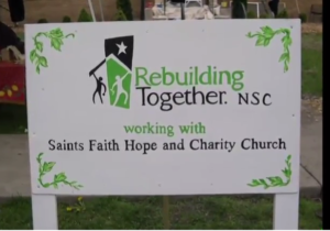 Rebuilding Together Sign