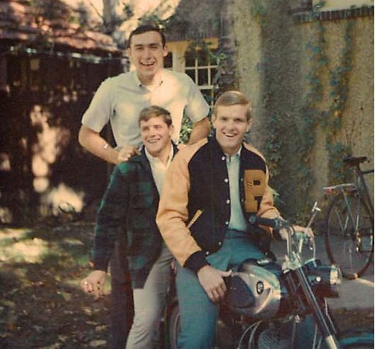 Hank Suerth, Dick McNeely, Bob Griese circa 1964-65