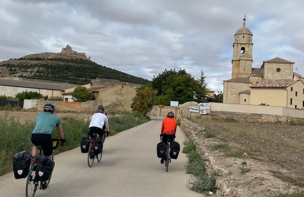 Sigs riding bikes in Spain