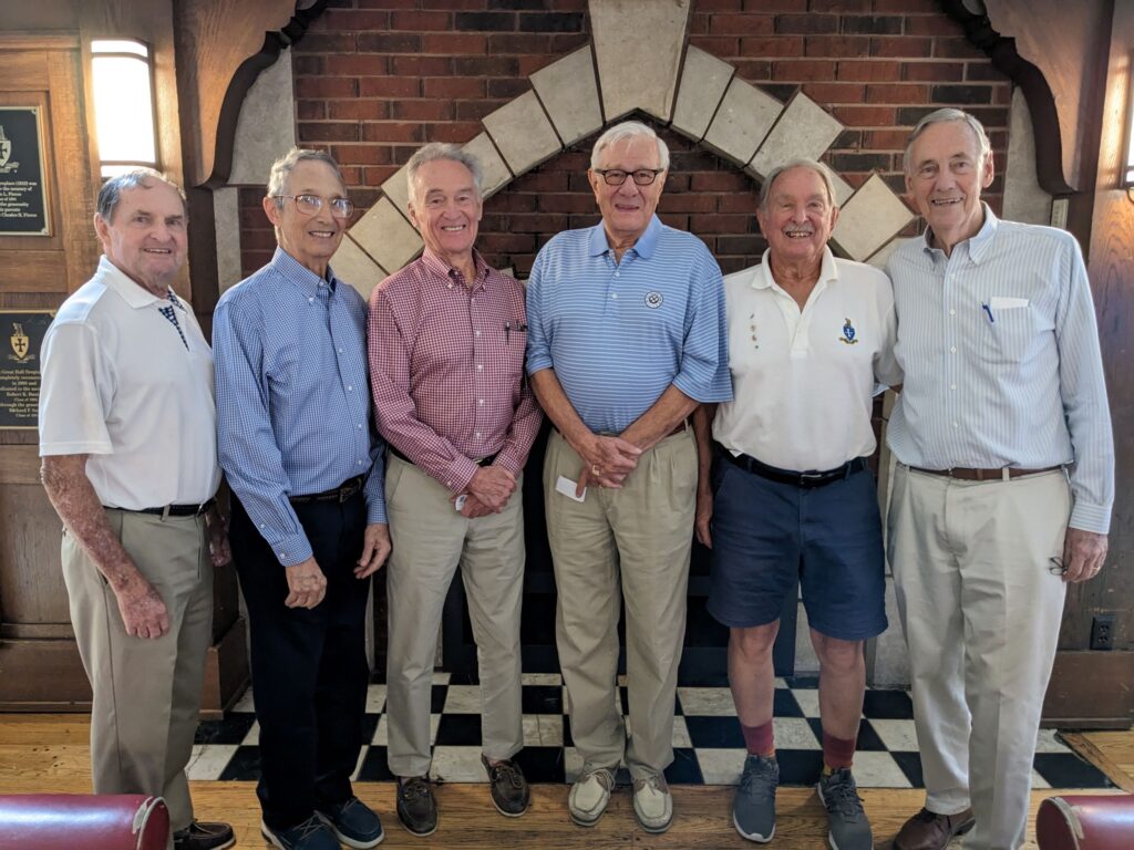 Class of 1958 at Sigma Chi house
