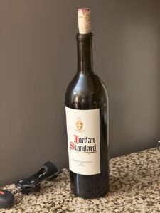 Jordan Standard wine bottle
