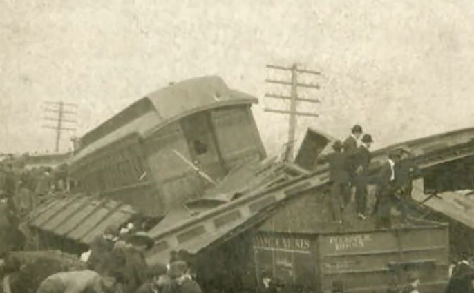1903 Train Wreck photo