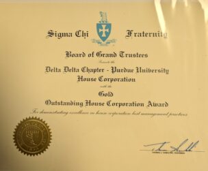 Sigma Chi Grand Trustees Golf Award