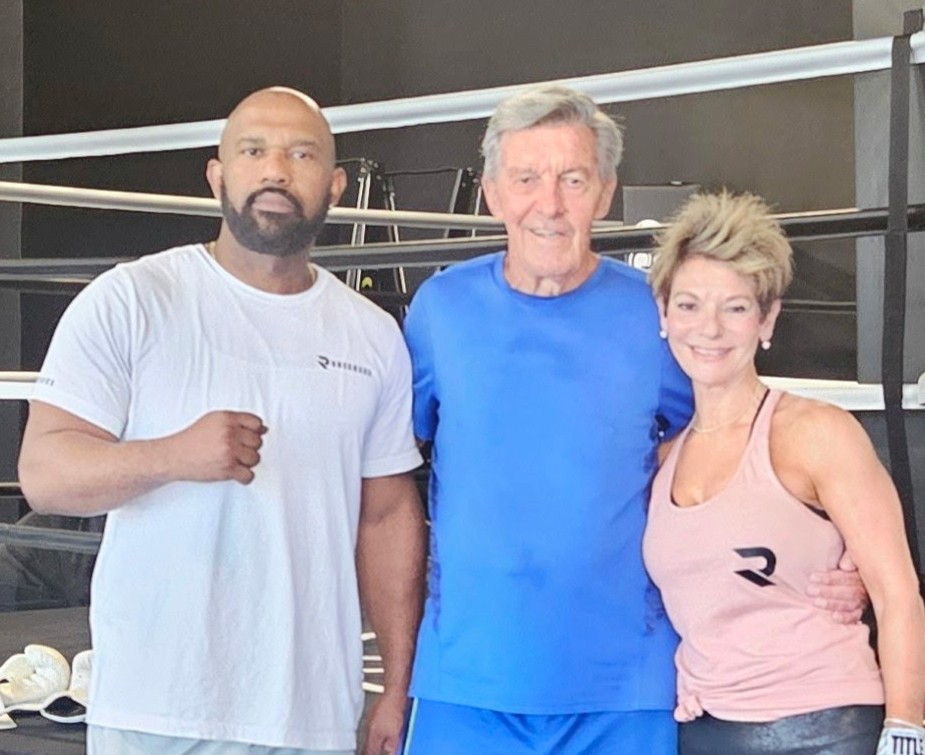 Jim Obergfell with Marlon Ealy and Donna Cervi