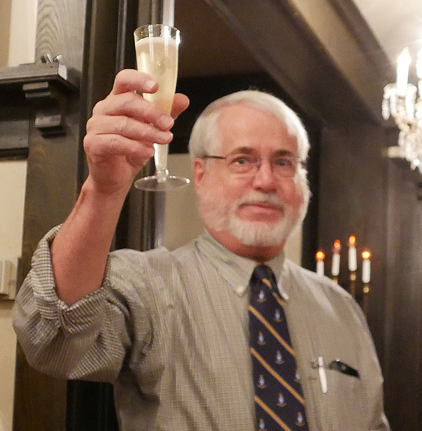 Bob Kaley 68 toast 2
