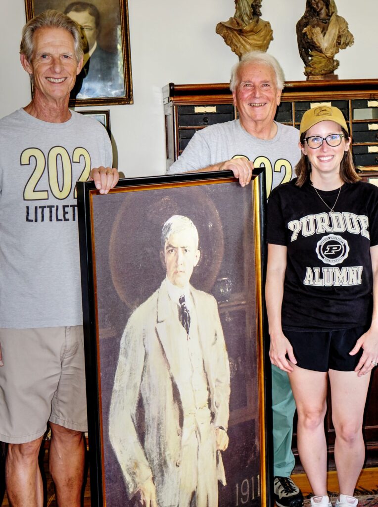 George Ade portrait at Hazelden