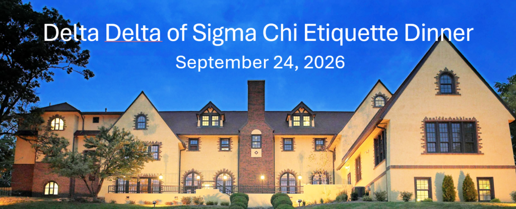 Sigma Chi Etiquette Dinner