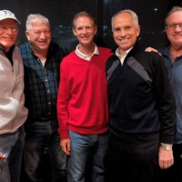 Class of ’77 Sigs (L-R) Brian Dawson, Preston Cobb, Phil Steele, Steve Cosler and John Emhardt.